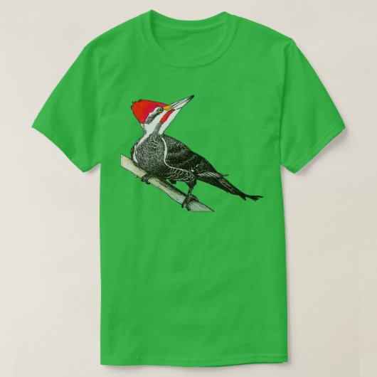 Pileated Woodpecker T-shirt (Design voorkant)