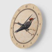 Pileated Woodpecker Tan Grote Klok (Hoek)