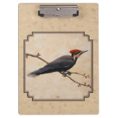 Pileated Woodpecker Tan Klembord (Voorkant)