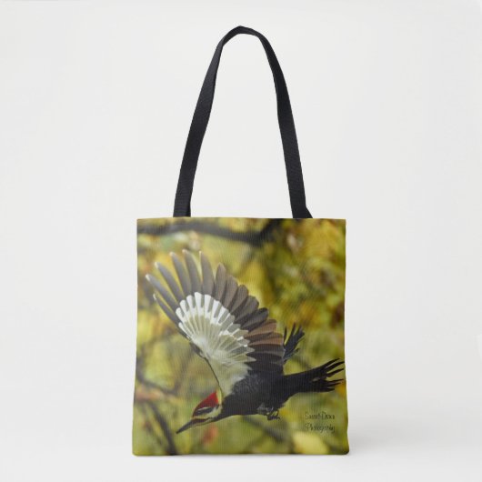 Pileated Woodpecker Tote Bag (Voorkant)