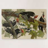 Pileated Woodpecker uit Audubon Birds of America Legpuzzel (Horizontaal)
