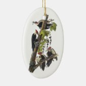 Pileated Woodpecker van Audubon Keramisch Ornament (Rechts)