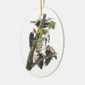 Pileated Woodpecker van Audubon Keramisch Ornament (Links)