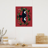 Pileated Woodpecker Vogelkunst Poster (Keuken)