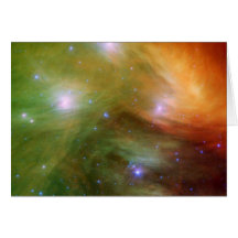 Pileiades sterren in infrarood SSC2007 07A