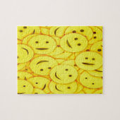 Piles of Yellow Cute Happy Faces Legpuzzel (Horizontaal)
