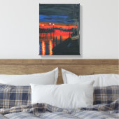 Pilgrim bij zonsopgang canvas afdruk (Insitu (Slaapkamer))