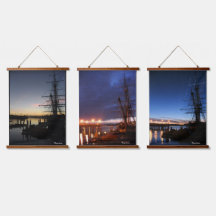 Pilgrim bij zonsopgang