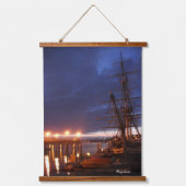 Pilgrim bij zonsopgang hangend wandkleed (Voorkant 2)