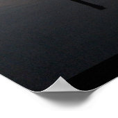 Pilgrim bij zonsopgang poster (Hoek)