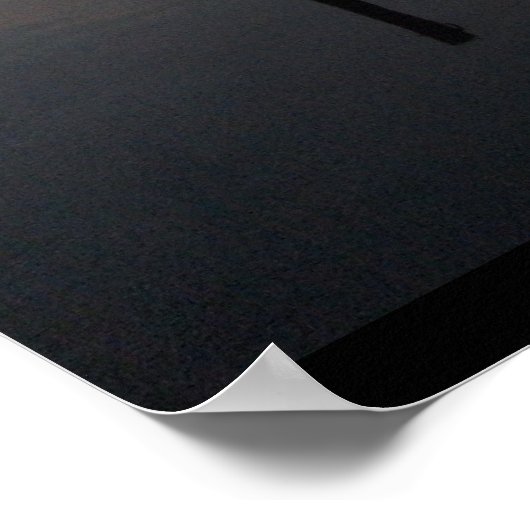 Pilgrim bij zonsopgang poster (Hoek)