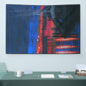 Pilgrim bij zonsopgang spandoek (Beurs)