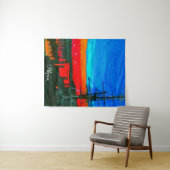 Pilgrim bij zonsopgang wandkleed (In Situ (horizontaal))