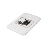 Pilgrim Cat Oversized T-shirt Badmat (Gekanteld)