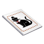 Pilgrim Cat Oversized T-shirt Notitieboek (Rechterzijde)