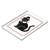 Pilgrim Cat Oversized T-shirt Notitieboek (Linkerzijde)