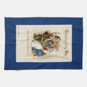 Pilgrim Couple Theedoek (Horizontaal)