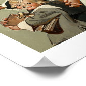 Pilgrim Familie. Fine Art Poster (Hoek)