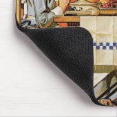 Pilgrim Familie.  kunstgeschenk Muismat (Hoek)