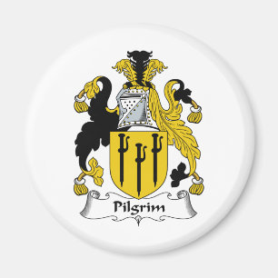 Pilgrim Family Crest Magneet