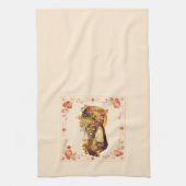 Pilgrim Girl Thanksgiving Theedoek (Verticaal)