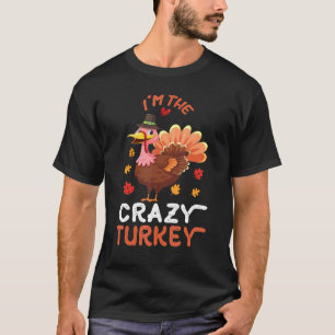 Pilgrim Happy Thanksgiving Day voor mij... ik ben T-shirt