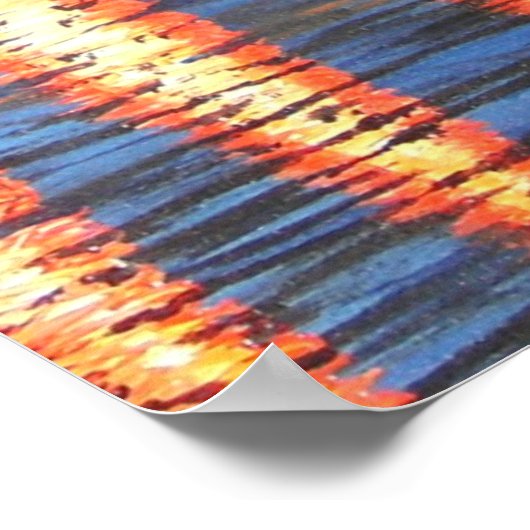 Pilgrim in dawn Dana point-havenschilderij Poster (Hoek)