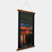 Pilgrim in het dagerpunt Dana Hangend Wandkleed (Gebogen)