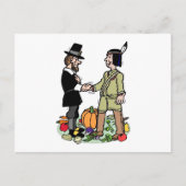 Pilgrim Indian Cooperation Briefkaart (Voorkant)