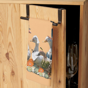 Pilgrim & Indiase Thanksgiving Kitchen Towel Theedoek