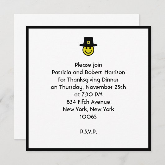 Pilgrim Kaart (Voorkant / Achterkant)