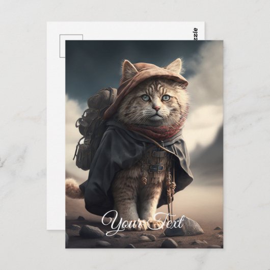 Pilgrim kat. briefkaart (Voorkant / Achterkant)