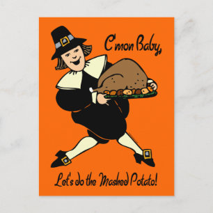 Pilgrim Mashed Potato Briefkaart
