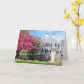 Pilgrim Moeder, Plymouth, MA Spring Kaart (Gele Bloem)