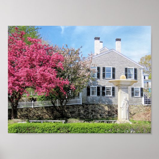 Pilgrim Moeder Plymouth MA Spring Poster (Voorkant)