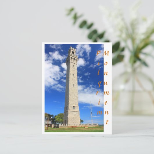 Pilgrim Monument, Provincetown Cape Cod Briefkaart (Staand voorkant)