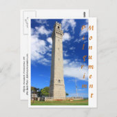 Pilgrim Monument, Provincetown Cape Cod Briefkaart (Voorkant / Achterkant)