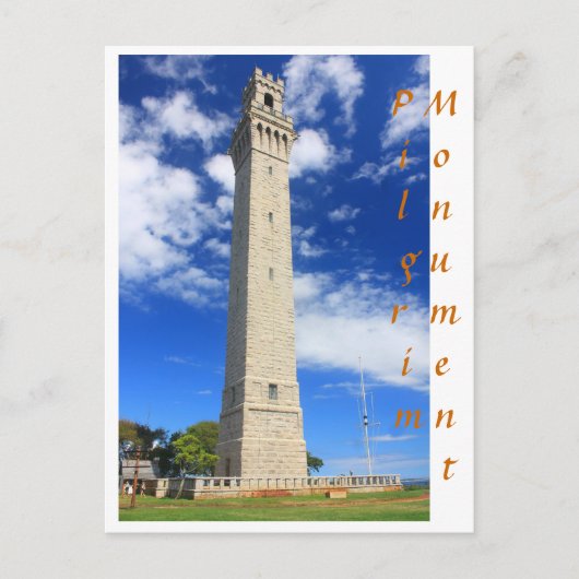 Pilgrim Monument, Provincetown Cape Cod Briefkaart (Voorkant)