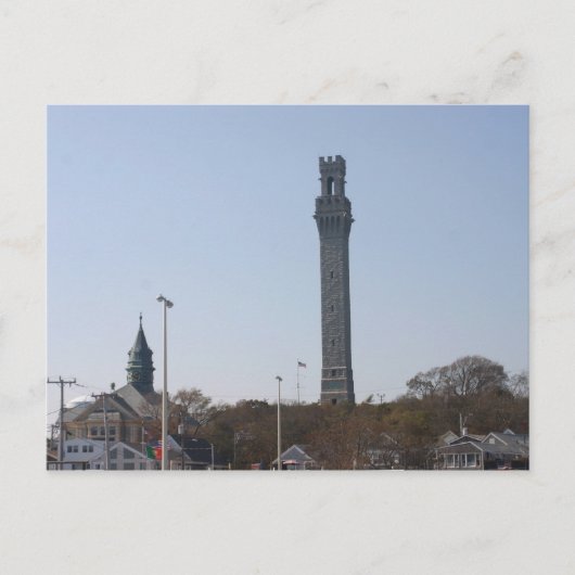 Pilgrim Monument - Provincetown, Ma. Briefkaart (Voorkant)