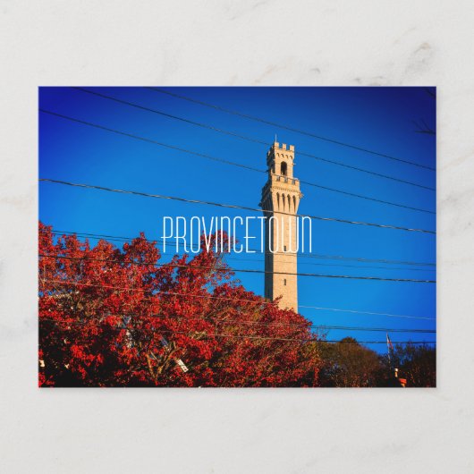 Pilgrim Monument Tower Briefkaart (Voorkant)