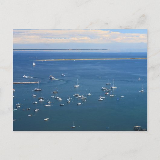 Pilgrim Monument Uitzicht aan Truro Briefkaart (Voorkant)
