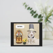 Pilgrim Myrtie Briefkaart (Staand voorkant)