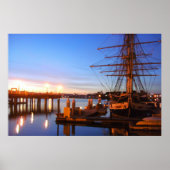 Pilgrim op dagfoto poster (Voorkant)