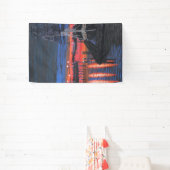Pilgrim op dagschilderij spandoek (Insitu)