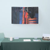 Pilgrim op dagschilderij spandoek (Beurs)