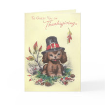 Pilgrim Puppy Thanksgiving