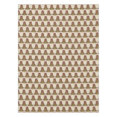 Pilgrim Puritan Pet Happy Thanksgiving najaar Herf Tafelkleed (Voorkant)