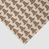 Pilgrim Puritan Pet Happy Thanksgiving najaar Herf Tissuepapier (Detail)