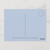 PILGRIM RABBITS, PRIM & PROPER THANKSGIVING HARES BRIEFKAART (Achterkant)