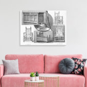 Pilgrim Relics Canvas Afdruk (Insitu (Woonkamer))